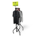 Black & Green Correx Market Price Card Sign Board Double-Sided & Waterproof