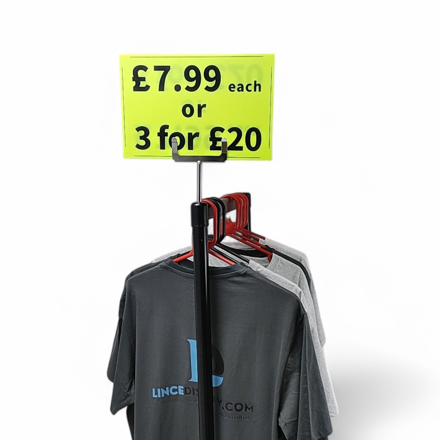 Black & Green Correx Market Price Card Sign Board Double-Sided & Waterproof