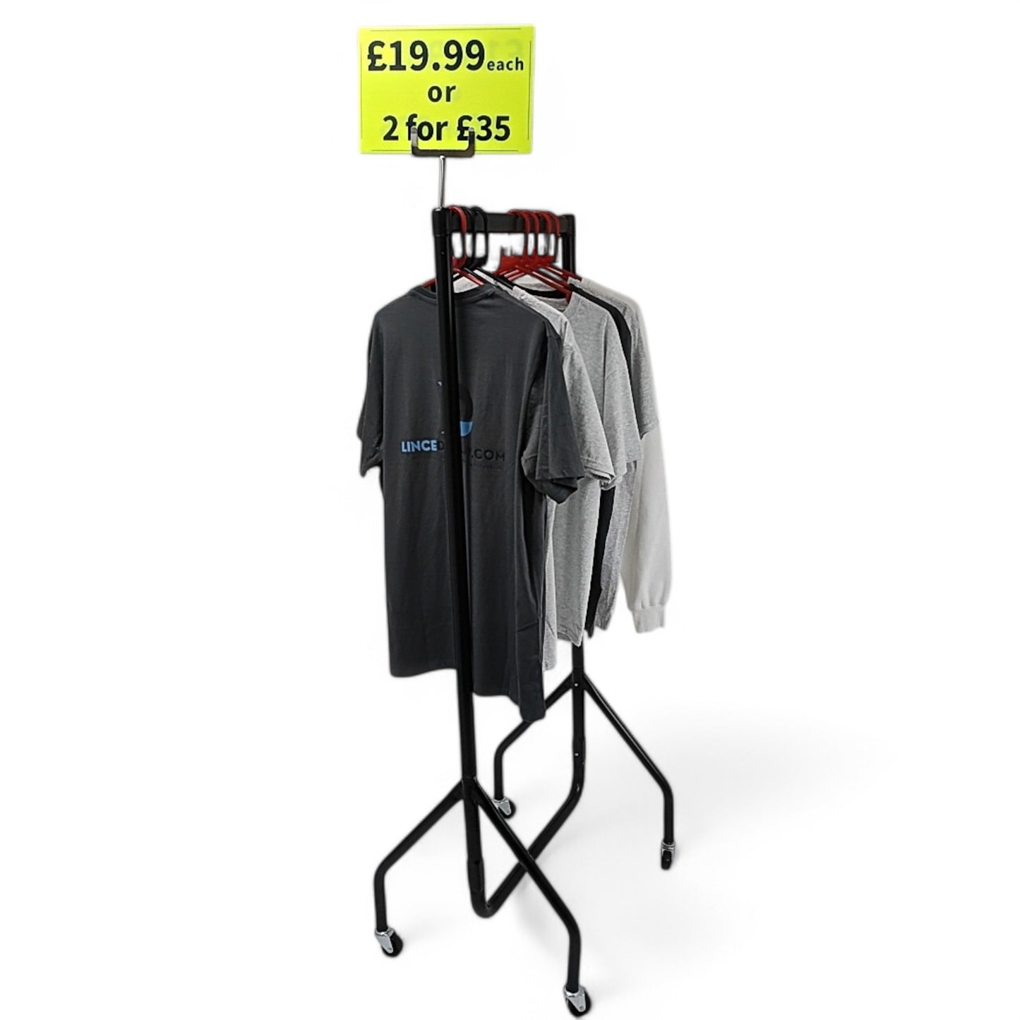 Black & Green Correx Market Price Card Sign Board Double-Sided & Waterproof