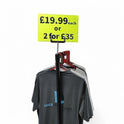 Black & Green Correx Market Price Card Sign Board Double-Sided & Waterproof