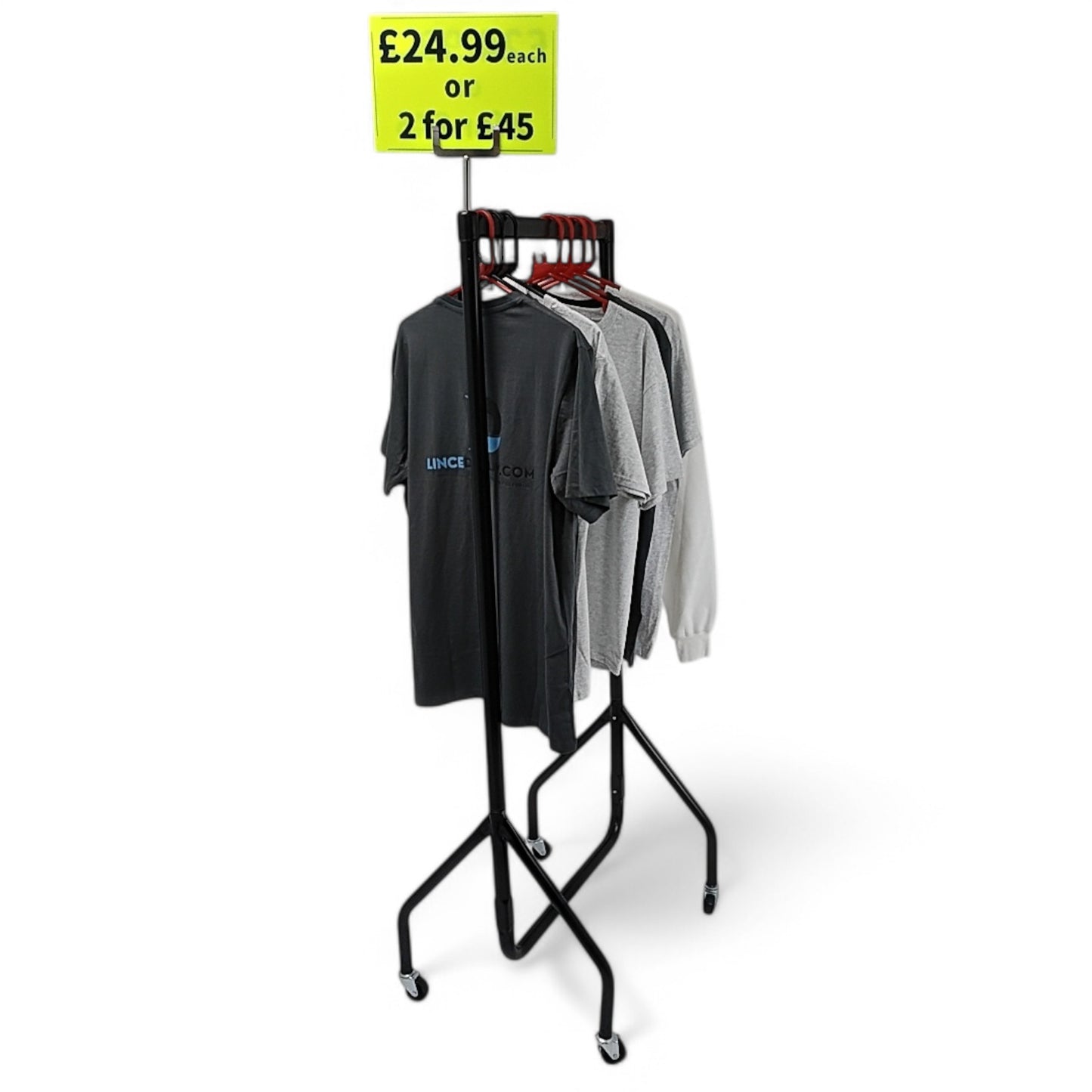 Black & Green Correx Market Price Card Sign Board Double-Sided & Waterproof