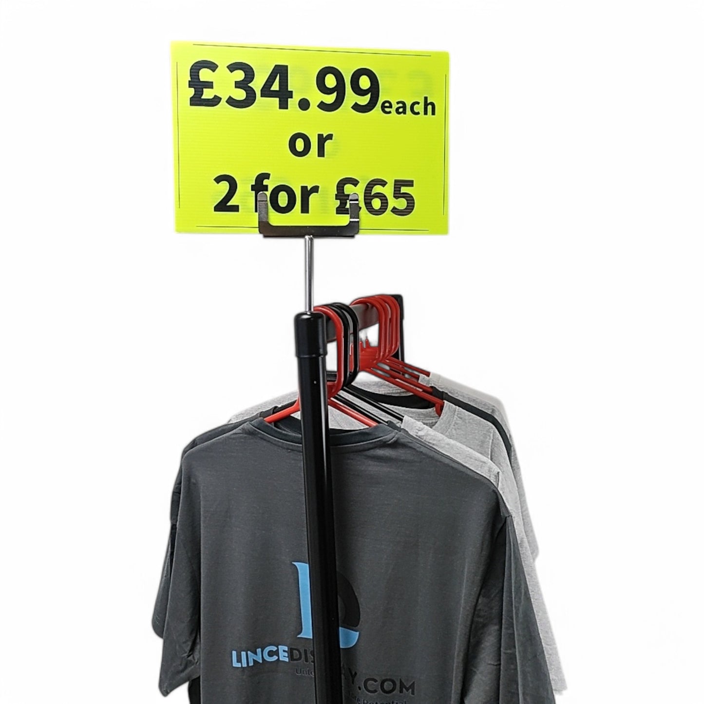 Black & Green Correx Market Price Card Sign Board Double-Sided & Waterproof