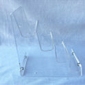 New 4-tier Clear Strong Acrylic Purse Retail Fashion Shop Display Stand Small