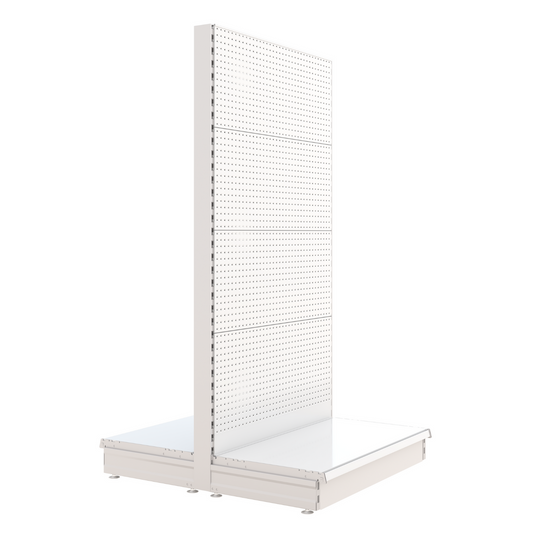 Retail Perforated Back Panel Retail Shelving - H240cm X W66.5cm