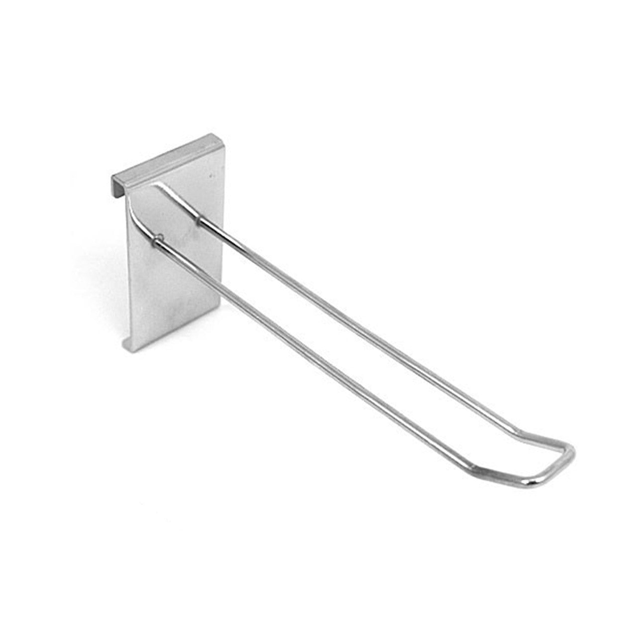 10" Grid mesh Euro Hooks Single Prong Shop Display