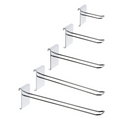 25x Grid mesh Euro Hooks Single Prong Shop Display