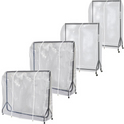 Clear Quality Clothes Garment Rail Protective Waterproof Cover