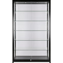 New Black Aluminium Tall Cabinet Showcase 80cm Display Retail Shop Fitting