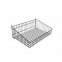 Black 5-Tier Single-Sided Wire Basket Display Stand – 65cm