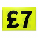 Black & Green Correx Market Price Sale Card Signs – Double-Sided Waterproof Display Boards