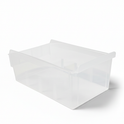 Long Slatbox Shelfbox Storage Bin – Heavy Duty Slatwall Display Box for Shop