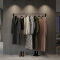 Black Steel Hanging Rail