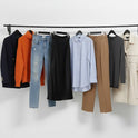 10ft Black Steel Clothes Rail – Heavy-Duty Wall Mounted Hanging Rail with 3 Brackets – Stylish & Strong for Home or Retail