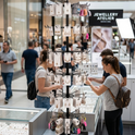 6 Tier Jewellery Display Stand – Rotating Spinner Display Rack