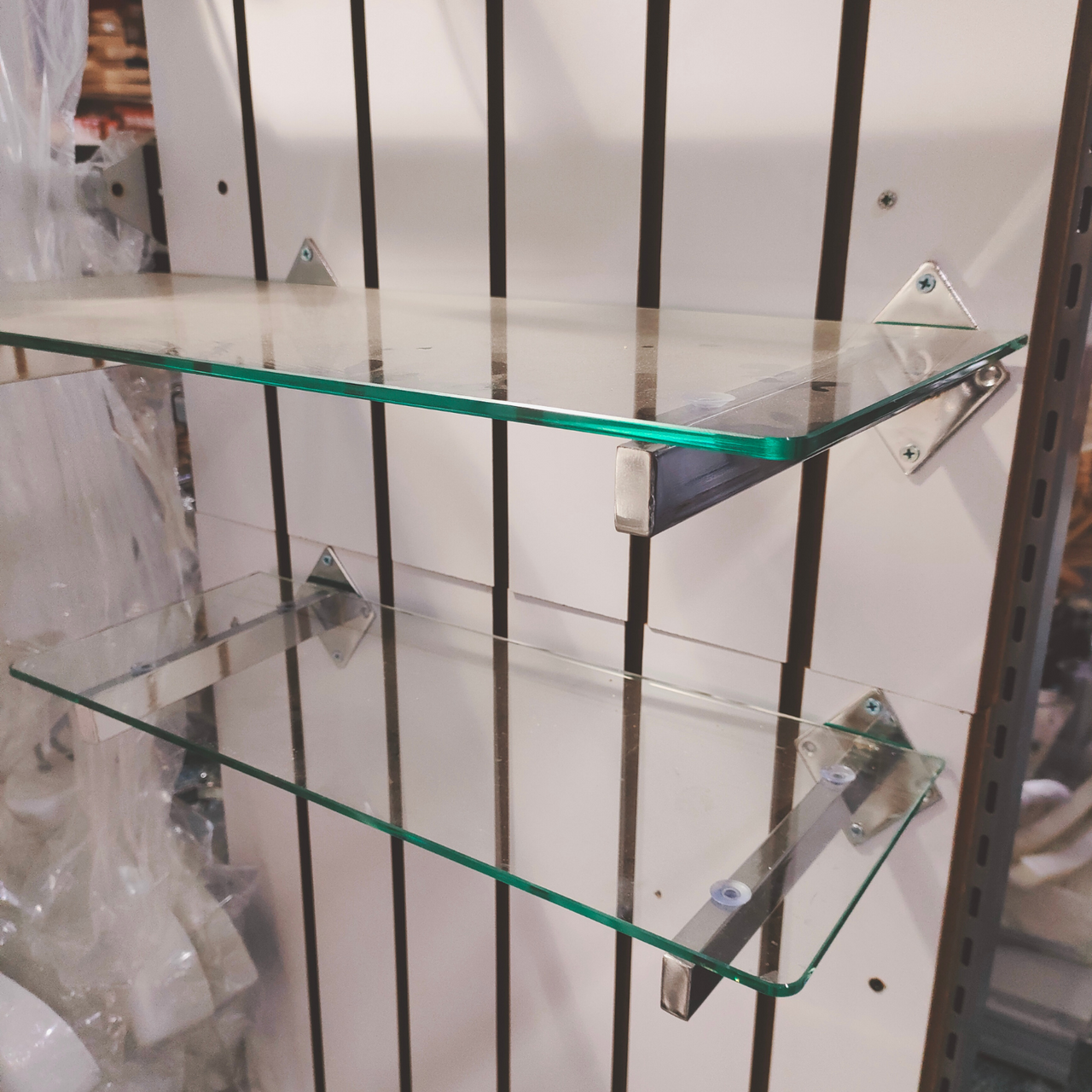 Wall Mounted Glass Shelf Bracket