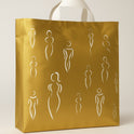 Plastic See Through Lady Design Handle Bags-100
