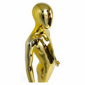 Child Gold Mannequin: Eco-Friendly Design with Rotatable Arms for Retail Display