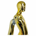 Child Gold Mannequin: Eco-Friendly Design with Rotatable Arms for Retail Display