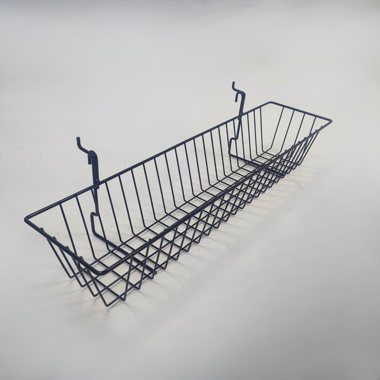 Black Heavy Duty Grid Mesh Retail Shop Display Basket