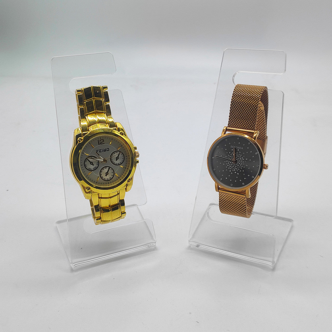 Clear Acrylic Watch Display Stand Watch Holder for Counter Retail Sales Shop