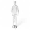 Male Plastic Display Egg Head Mannequin – White 190cm