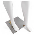 Male Plastic Display Egg Head Mannequin – White 190cm