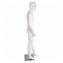 Male Plastic Display Egg Head Mannequin – White 190cm