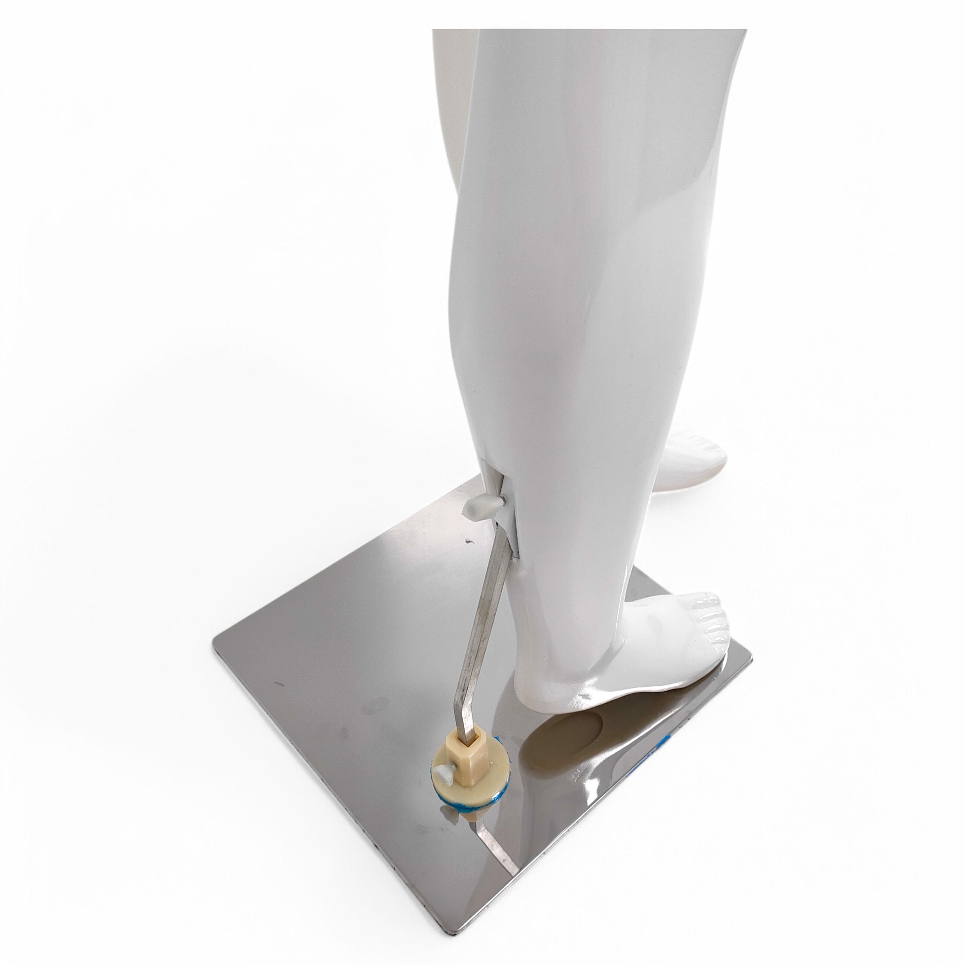 Male Plastic Display Egg Head Mannequin – White 190cm
