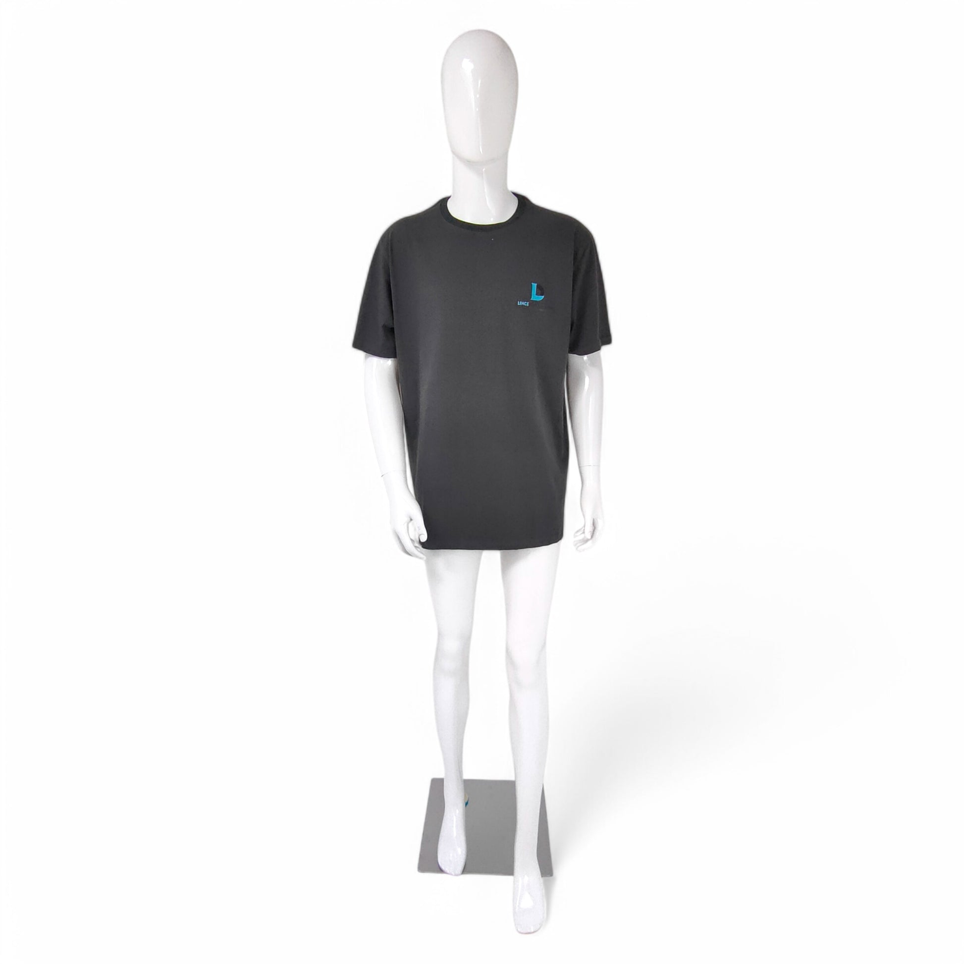 Male Plastic Display Egg Head Mannequin – White 190cm