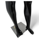 Male Plastic Display Egg Head Mannequin – Black 190cm