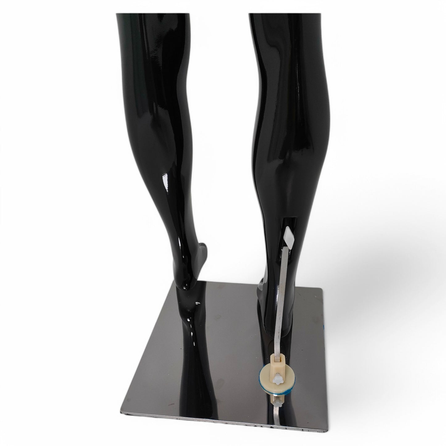Male Plastic Display Egg Head Mannequin – Black 190cm