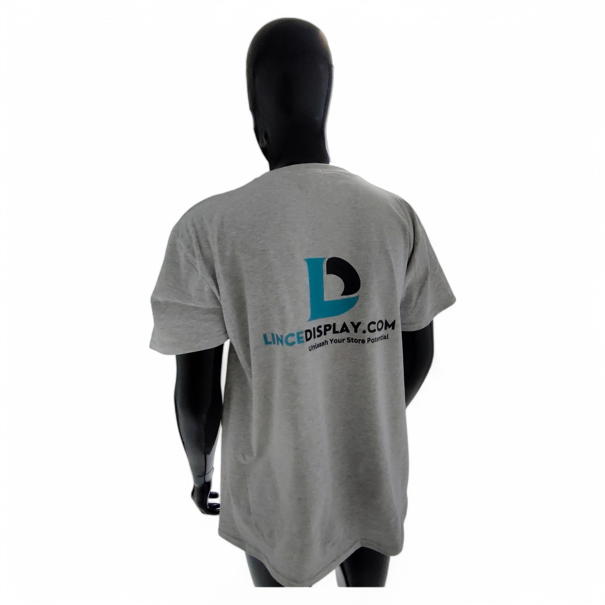 Male Plastic Display Egg Head Mannequin – Black 190cm