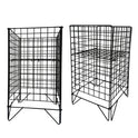 Black Dump Bin Basket Retail Merchandising Display Storage Bin