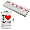 I love Sale Sale Cards Tagging Gun Swing Sale Was Now Ticket Large Size Pack 500