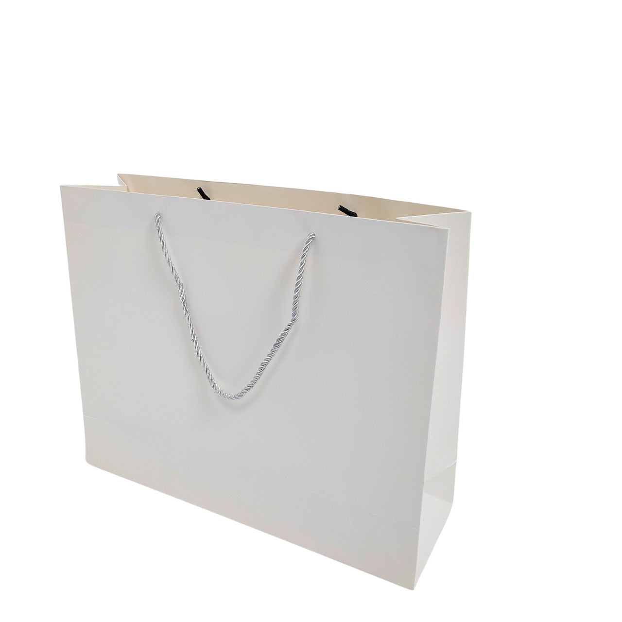 White Paper Carrier Bags with Rope Handles – Various Sizes and Matt Finishes
White Paper Carrier Bags with Rope Handles – Various Sizes and Matt Finishes