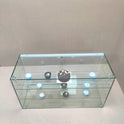 New Heavy Duty Countertop Ambient Glass Sweet Food Display Cabinet Case