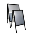 Black A-Board Double Side Quality Pavement Sign, Snap Frame Poster Display Stand
Black A-Board Double Side Quality Pavement Sign, Snap Frame Poster Display Stand
Black A-Board Double Side Quality Pavement Sign, Snap Frame Poster Display Stand
