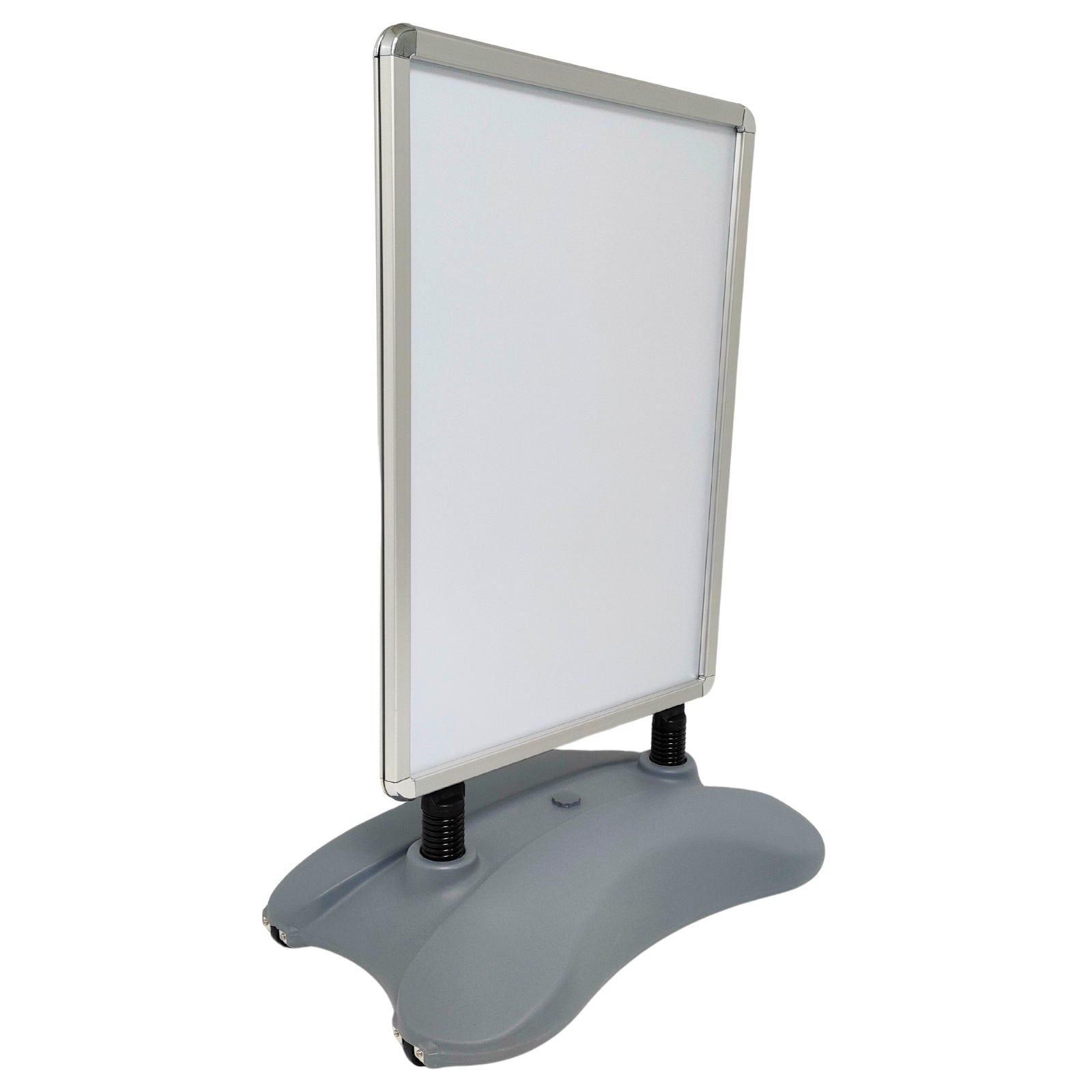 Heavy Duty Silver Pavement Sign Waterbase A-board, Outdoor Poster Display Stand