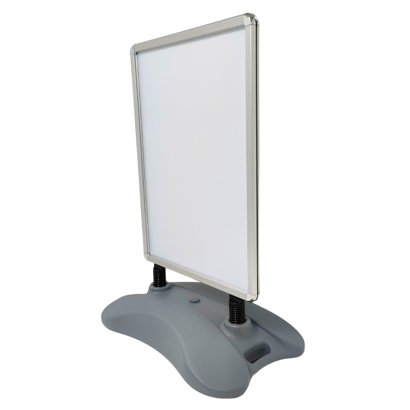 Heavy Duty Silver Pavement Sign Waterbase A-board, Outdoor Poster Display Stand