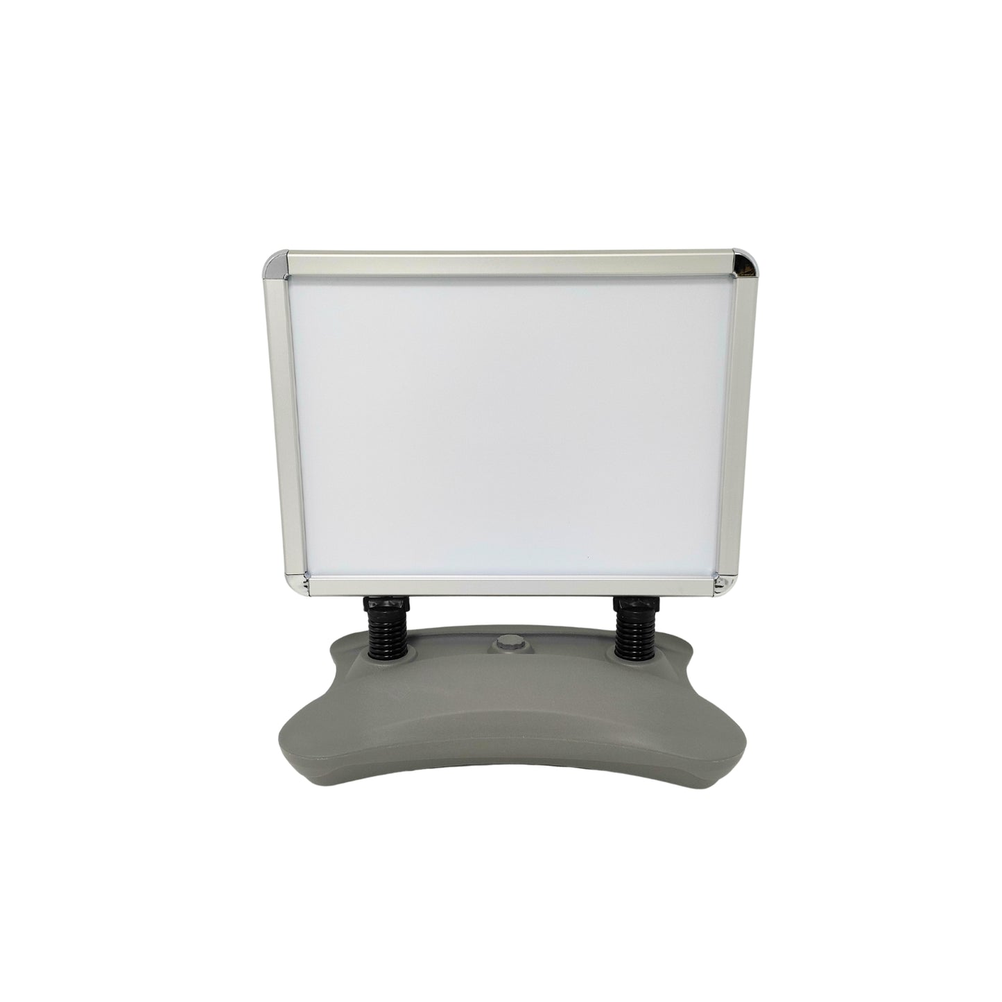 Heavy Duty Silver Pavement Sign Waterbase A-board, Outdoor Poster Display Stand