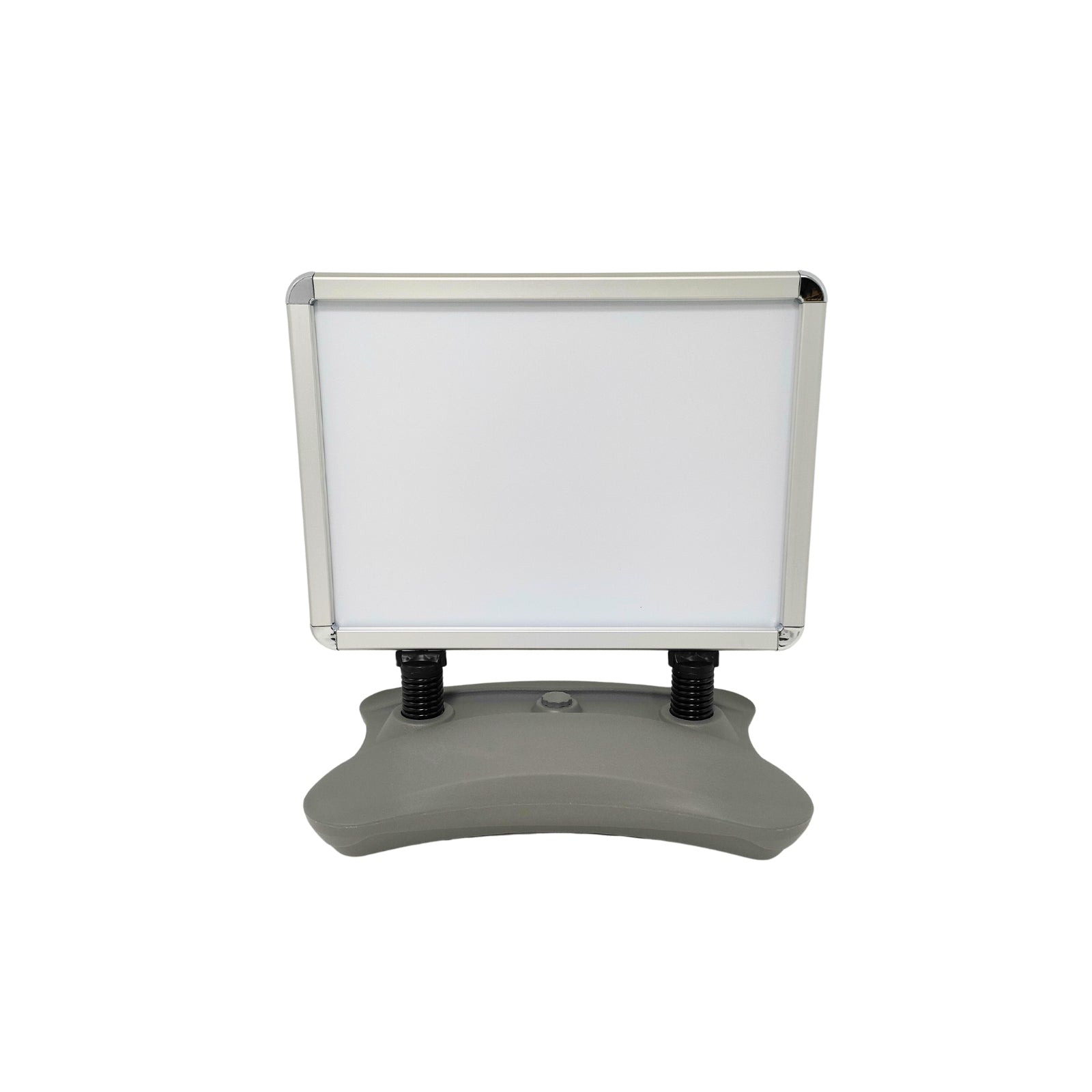 Heavy Duty Silver Pavement Sign Waterbase A-board, Outdoor Poster Display Stand