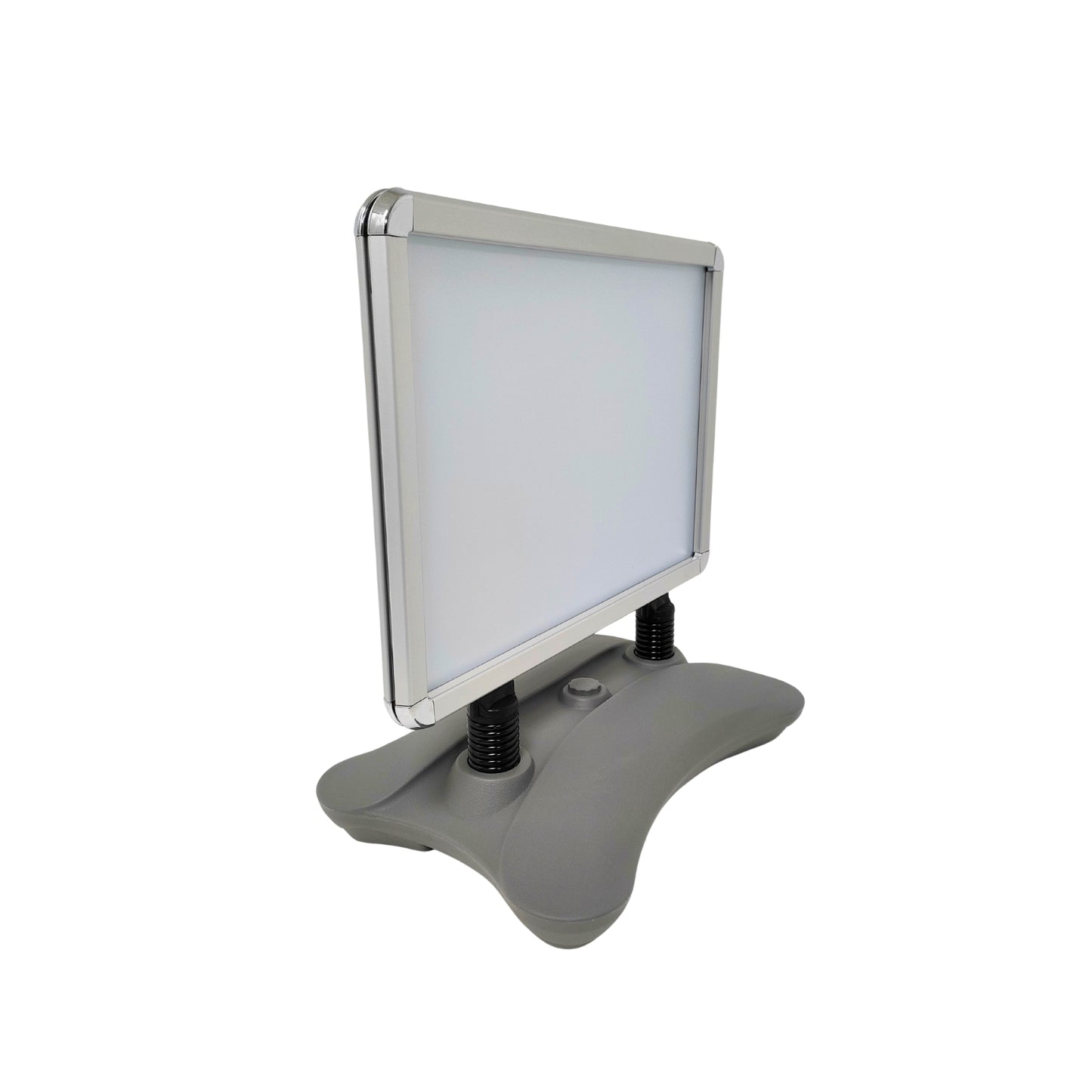 Heavy Duty Silver Pavement Sign Waterbase A-board, Outdoor Poster Display Stand