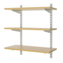 Maple MDF Twin Slot Shelving Set