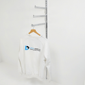 Chrome Straight Arm For Twin Slot Uprights For Retail Display Shopfittings