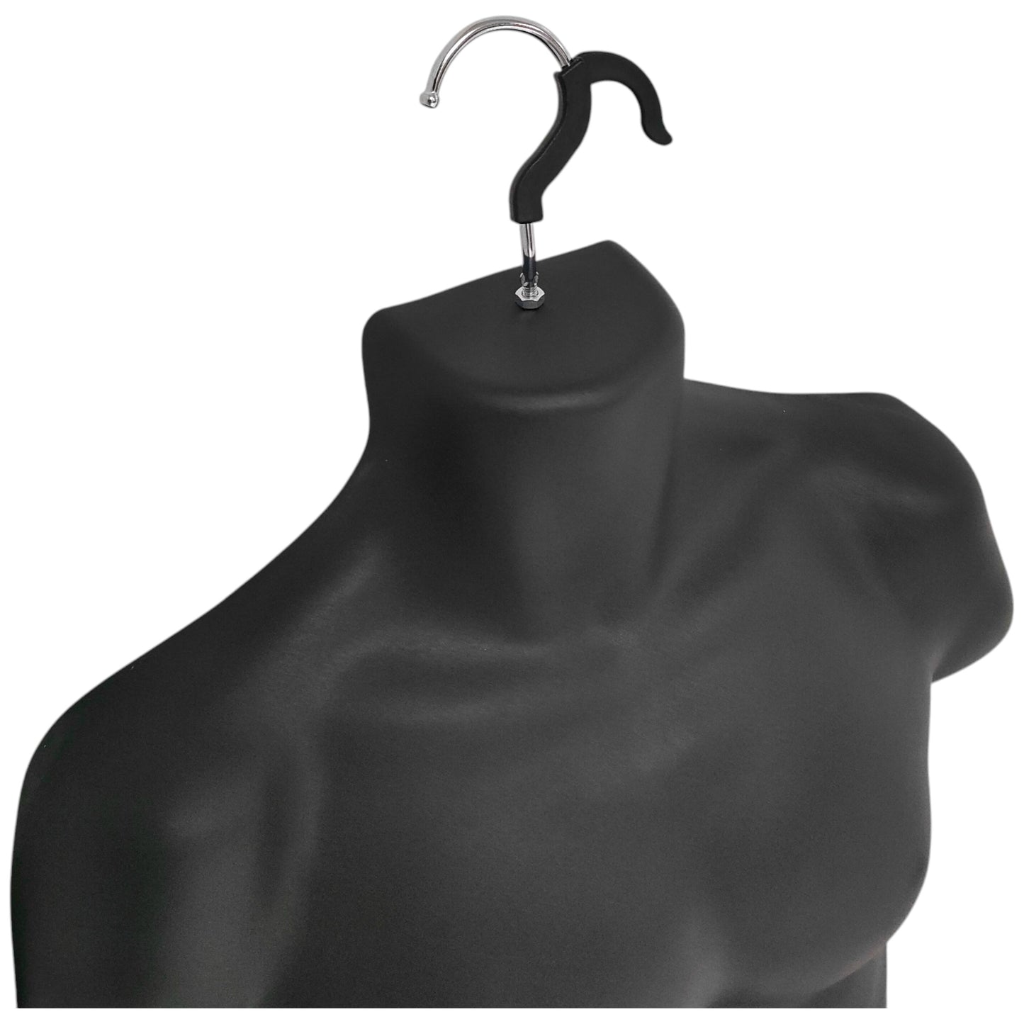 Male Hanging Body Form Full/Half Retail Mannequin,Black, White,