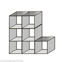 New Toughen Glass Cube Display Set Counter Top Or Free Standing Displays Size 7