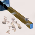 Slatwall Glass Shelf Bracket Suckers (Pack Of 10)