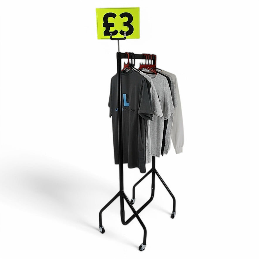 Black & Green Correx Market Price Sale Card Signs – Double-Sided Waterproof Display Boards
