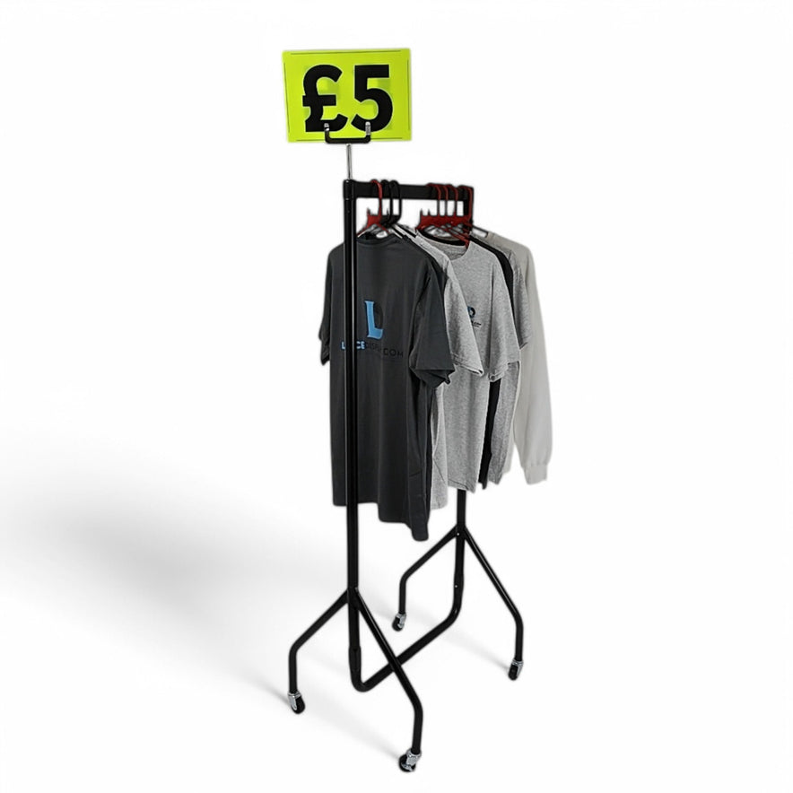 Black & Green Correx Market Price Sale Card Signs – Double-Sided Waterproof Display Boards