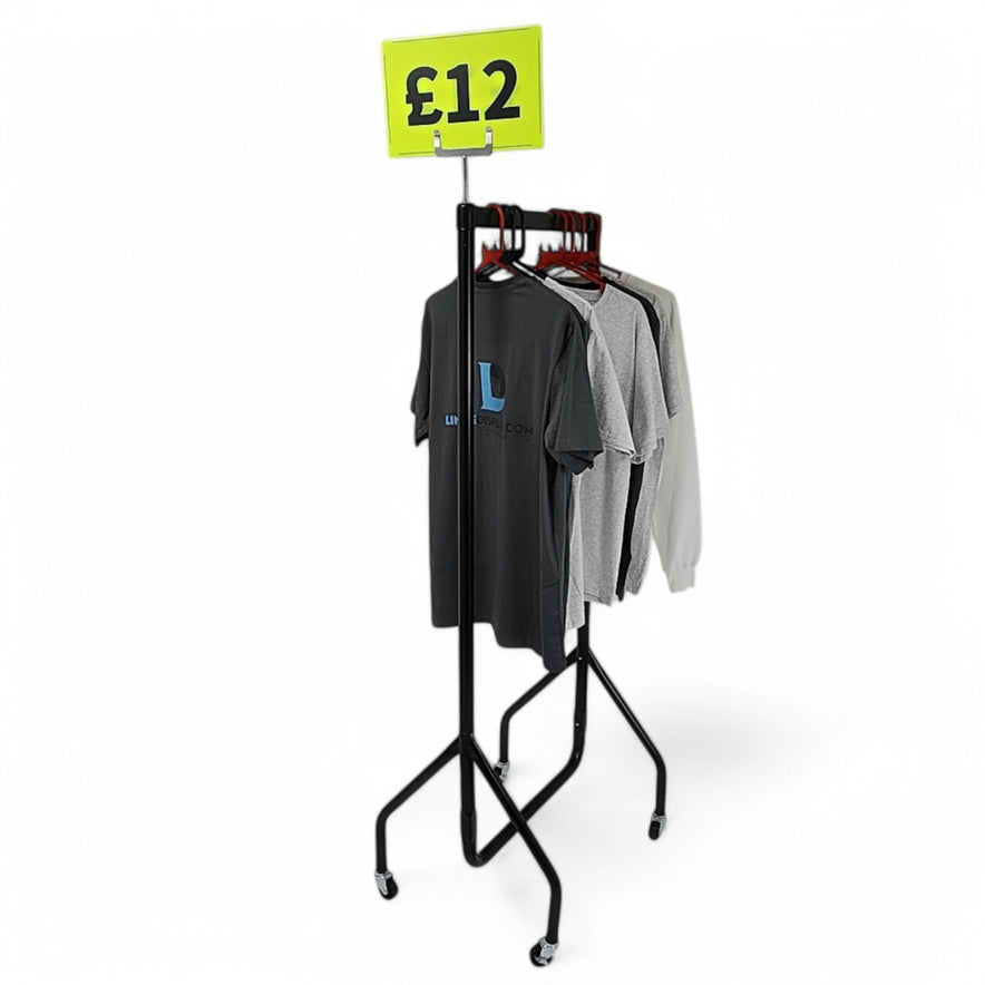 Black & Green Correx Market Price Sale Card Signs – Double-Sided Waterproof Display Boards